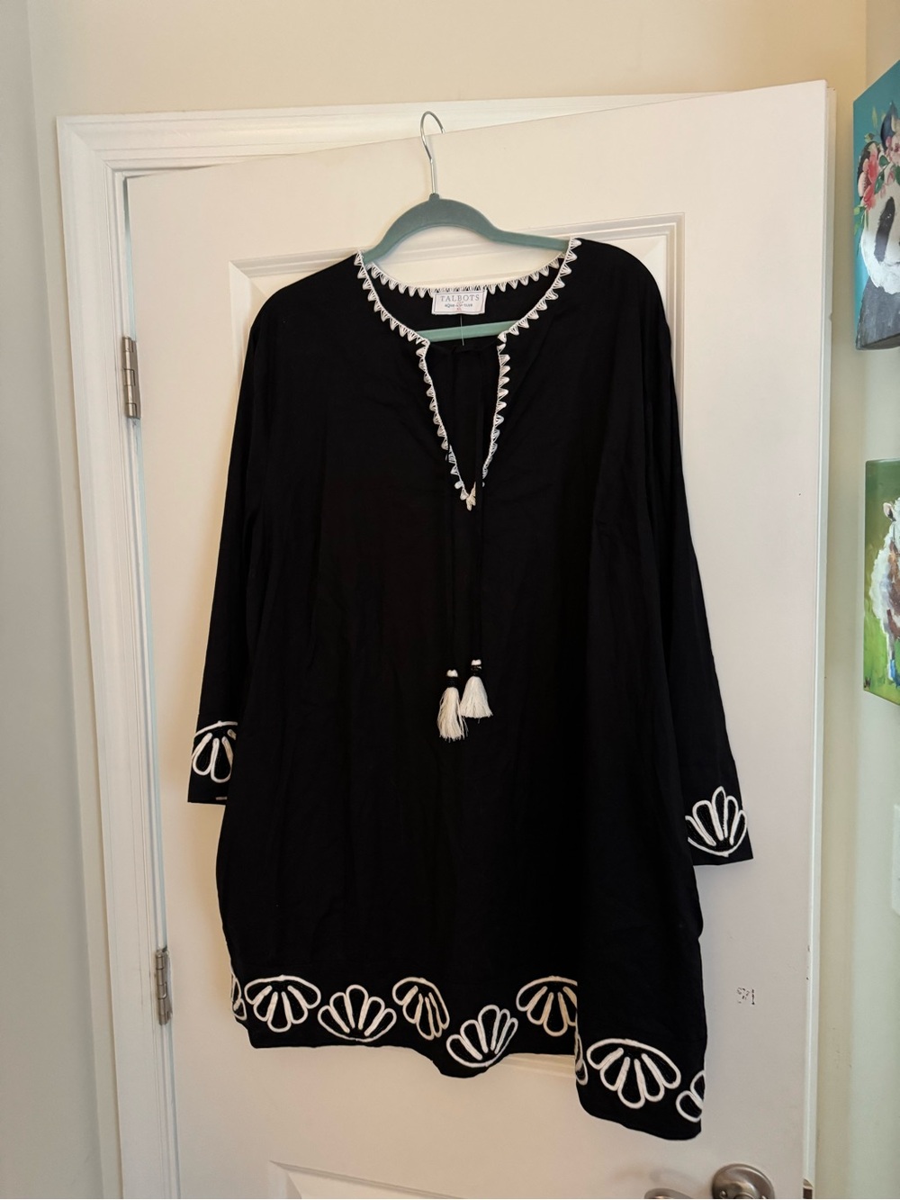 Talbots pool coverup size XL